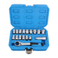 🔥 Limitiertes Angebot – 50% Rabatt！💪29 STK Core Ratsche Socket Schraubenschlüssel Kit