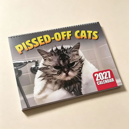 🐱 Funny Cat Calendar – 12 Months of Sassy Cat Humor
