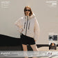 🧥Weitkrempige Kapuze💧Kurze Oversized Regenjacke mit Bubble-Saum, verstellbaren Manschetten