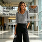 👚☀️ MID-SEASON SALE: −50% NUR FÜR KURZE ZEIT! Designer-Bluse für Damen – V-Ausschnitt, kurze Ärmel, lockere Passform & atmungsaktiv, ideal fürs Büro & warme Tage 👜✨