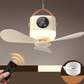 ⏰ Zeitlich begrenztes Angebot: 58% RABATT auf wiederaufladbaren Deckenventilator mit LED! 🌬️✨
