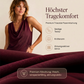 📢📢50% RABATT!! ⏰ Elegantes Slim-Fit-Kleid mit Wasserfallausschnitt – Ärmellos, Seitentaschen, Vielseitig ✨