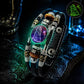 💥Last-Minute-Angebot – 50 % Rabatt ☪️Im Dunkeln leuchtendes Lederarmband mit Sternzeichen für Männer und Frauen (6,9/8,1 Zoll)♑️