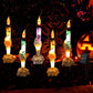 🎁Solar Light Halloween Ghost Hand Candle Outdoor Floor Lamp