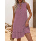 👗 50% RABATT! 🎉 Damenkleid mit Schleife & geometrischem Muster – Elegant, verspielt & perfekt für besondere Anlässe – Leichter Stoff, femininer Look mit klarer Linienführung 💃✨