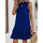 👗 50% RABATT! 🎉 Damenkleid mit Schleife & geometrischem Muster – Elegant, verspielt & perfekt für besondere Anlässe – Leichter Stoff, femininer Look mit klarer Linienführung 💃✨
