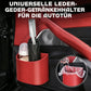 🎁💥50% RABATT!🚗🧺Leder-Getränkehalter für Autotür – Große Öffnung, Clip-Befestigung & robustes PU-Leder – Sicherer Halt für Getränke & Handy ✨