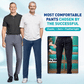 Atmungsaktive und bequeme Herren-Stretch-Freizeithose