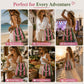 🏆👜 Zeitlich begrenzter Sale: 50% RABATT 🌴 Boho Gestreifter Strick-Bucket-Bag für Damen – Handgemachte Sommer-Strand-Umhängetasche