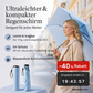 Ultraleichter kompakter Regenschirm für jedes Wetter