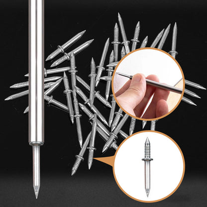🔨 50% RABATT! 🛠️ Nahtlose Drahtnägel – Für Doppelkopf & sichere Montage ✨