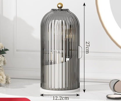 🌸 Zahnbürsten-Organizer mit Schiebedeckel – Wandmontage, staubdicht & ideal für kleine britische Badezimmer und Gäste-WCs 🏠