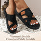 👡✨ 50% RABATT! Stilvolle Slide-Sandalen mit Kreuzband für Damen – Leicht, bequem & perfekt für Sommer & Alltag 🌸