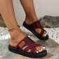 👡✨ 50% RABATT! Stilvolle Slide-Sandalen mit Kreuzband für Damen – Leicht, bequem & perfekt für Sommer & Alltag 🌸