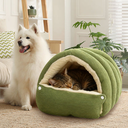 ⏳Nur für kurze Zeit – 50% RABATT⏰🐶😸Wärme Gemütlicher Komfort  Plüsch-Haustierhöhle