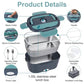 🍱 50% RABATT! 🔥 Tragbare Heiz-Lunchbox mit Edelstahl-Einsatz – Trockene Erwärmung, 12V/220V & doppelte Spannung – Ideal für Auto, Büro & Reisen ⚡