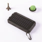 🔋 50% RABATT! ⚡ Tragbare Solar-Powerbank – Doppel-LED & Solarladung ✨