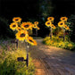 📢📢50 % Rabatt!! ⏰🌻 Realistisch & wetterfest | Solar-Sonnenblume – Bestseller 2026 | IP65-Außen-Dekoration