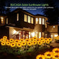 📢📢50 % Rabatt!! ⏰🌻 Realistisch & wetterfest | Solar-Sonnenblume – Bestseller 2026 | IP65-Außen-Dekoration