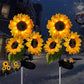 📢📢50 % Rabatt!! ⏰🌻 Realistisch & wetterfest | Solar-Sonnenblume – Bestseller 2026 | IP65-Außen-Dekoration