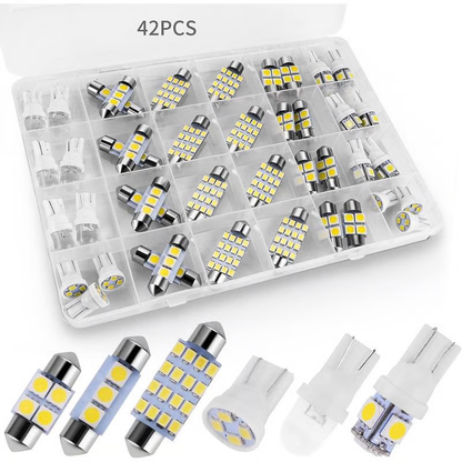 ✨50% Rabatt✨💡 42-teiliges superhelles LED-Innenraumbeleuchtungs-Set, plug & play – einfach aufwerten Sie Ihr Auto! ✨