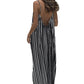 Sommerliches rückenfreies Damen-Maxikleid mit Spaghettiträgern