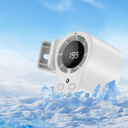Freihändiger Ventilator mit LED-Display