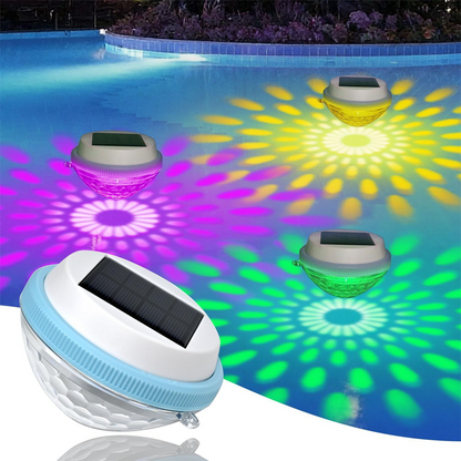 🏃‍♂️Schwimmende LED-Poolleuchte mit Solarenergie