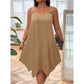 👗 LIMITED-TIME 50% RABATT! ✨ Ärmelloses Damenkleid – Asymmetrischer Saum, 7 Farben, A-Linie 🍂