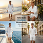 👔 50% RABATT! ✨ Herren-Leinenhemd & Shorts Set – Lässig, sommerlich & luftig – Ideal für warme Tage oder den Urlaub – bequem & stilvoll ☀️🩳🌿