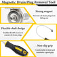 🚗🧲🔩🛠️Magnetisches Werkzeug zum Entfernen der Ölablassschraube – Magnet Haltert Ölschraube, Kein Tropföl bei Ölwechsel