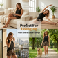 ⏰ 50 % RABATT – Nur für kurze Zeit ✨Damen-Tanktop & Leoparden-Shorts-Set – Lässig, auffällig, stylisch 🐆