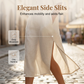 ✨ Versandfrei👗 Damen Kleid mit Reverskragen & Kurzarmen – zeitlose Eleganz trifft auf leichte, hautangenehme Qualität