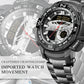 ⏳Limitiertes 50% Rabatt⏰Multifunktionale Herren Sportuhr ⌚ Dual-Zeit, Stoppuhr & Wasserdichtes Design