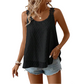 👚 50% RABATT! ⏰ Elegantes Tanktop mit Spitzen-Trägern und Punktmuster – Weich & atmungsaktiv – Perfekt für heiße Tage, zum Layering oder als schicker Solo-Look im Sommer 🌸