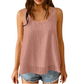 👚 50% RABATT! ⏰ Elegantes Tanktop mit Spitzen-Trägern und Punktmuster – Weich & atmungsaktiv – Perfekt für heiße Tage, zum Layering oder als schicker Solo-Look im Sommer 🌸