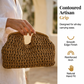 👜 50% RABATT JETZT! 🏆 Handgefertigte Strohhandtasche für Damen – Natürlich, leicht & geräumig – Perfekt für Strand, Sommerausflüge oder Wochenmarkt – Boho-Chic 🌾