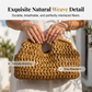 👜 50% RABATT JETZT! 🏆 Handgefertigte Strohhandtasche für Damen – Natürlich, leicht & geräumig – Perfekt für Strand, Sommerausflüge oder Wochenmarkt – Boho-Chic 🌾