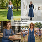 Damen Denim Overall Midi Kleid mit Knopfleiste🌸