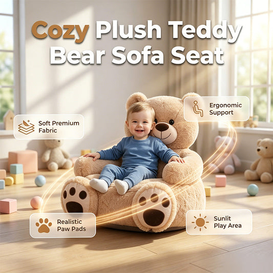 Cartoon Animal Plush Kids Sofa Cushion Seat Teddy Bear Chair (Kinder-Plüschsofa in Teddybär-Form)