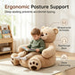 Cartoon Animal Plush Kids Sofa Cushion Seat Teddy Bear Chair (Kinder-Plüschsofa in Teddybär-Form)