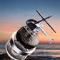 📢📢50% OFF !! ⏰ Metal Solar Helicopter Air Freshener