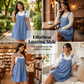 👗 ZEITLICH BEGRENZTES ANGEBOT – 50% RABATT! 💥 Damen Lässiges Latzkleid – Jeansoptik, Lockere Passform, Vielseitig ✨
