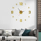 📢📢50 % Rabatt!!🥳💞 50K+ VERKAUFT! ⚡⏰3D-Wanduhr-Set aus selbstleuchtendem Acryl zur Selbstmontage