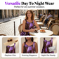 Elegantes ärmelloses Kleid mit Farbverlauf-Print
