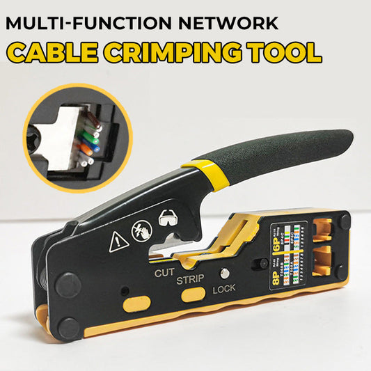 Multifunktionales Netzwerkkabel-Crimpwerkzeug