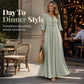👗🌸 50% RABATT! Damen V-Ausschnitt Lockeres Maxikleid – Luftig, fließend & perfekt für Sommer, Strand & besondere Anlässe ☀️✨