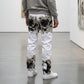Herren Trendy Camouflage Slim Jeans