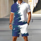 👕 2-teiliges Sommer-Set für Herren – Polo-Shirt & Shorts, atmungsaktiv, bequem & vielseitig für Sport, Alltag & Freizeit ☀️🏌️