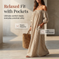 🌸 50% OFF NOW! 🌸Women's Off-Shoulder Maxi Dress Lantern Sleeve Dress